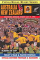 Australia v New Zealand 1992 rugby  Programme